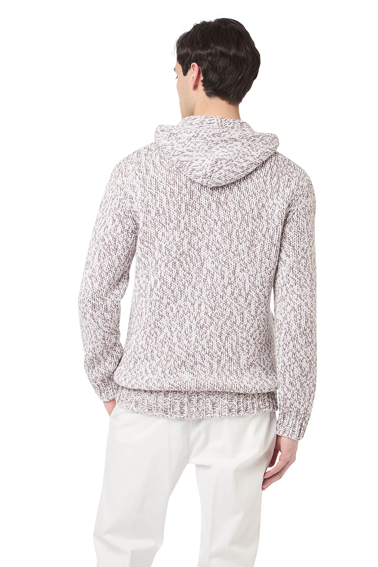 FULL ZIP HOODED SWEATER - Image 4