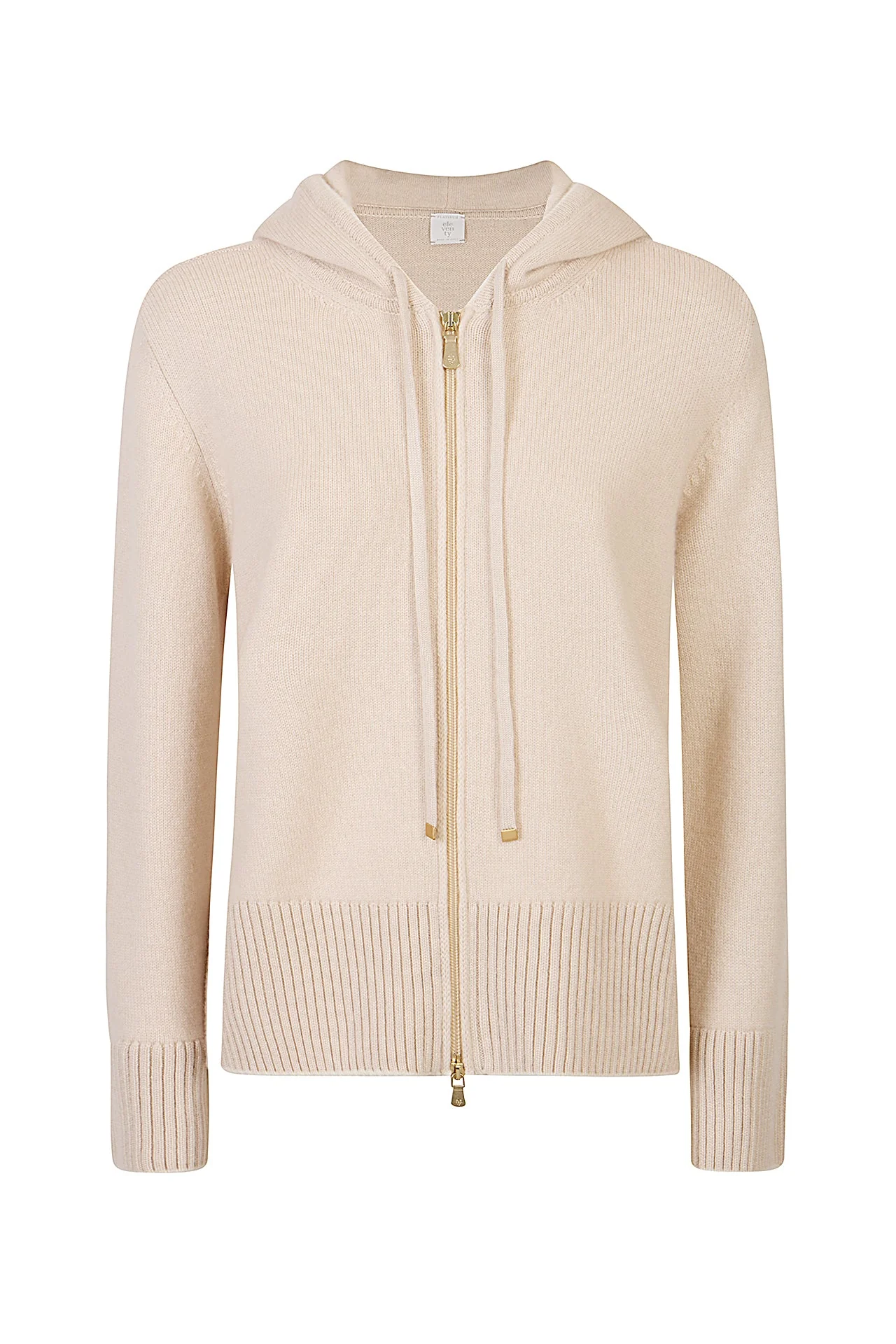 FULL ZIP TIPPING SWEATER