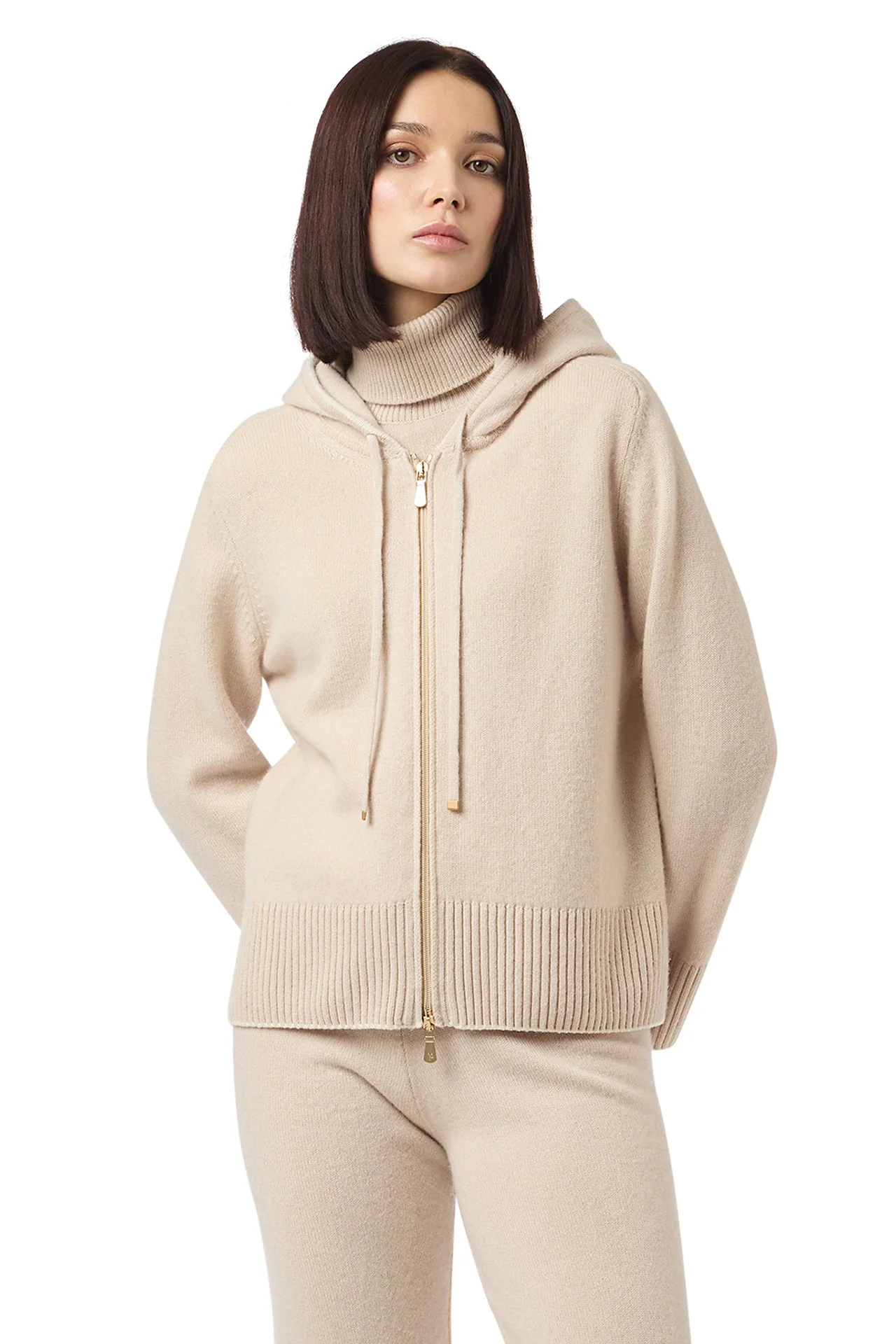 FULL ZIP TIPPING SWEATER - Image 2