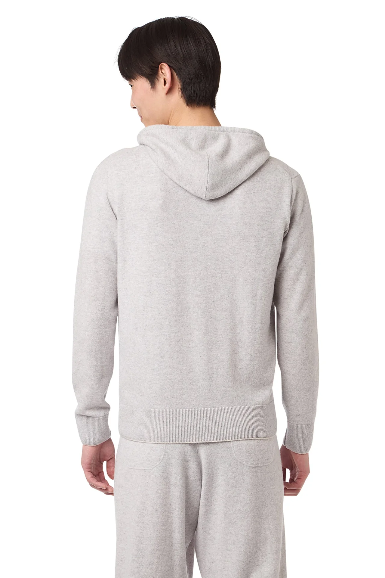 FULL ZIP HOODED SWEATER - Image 4