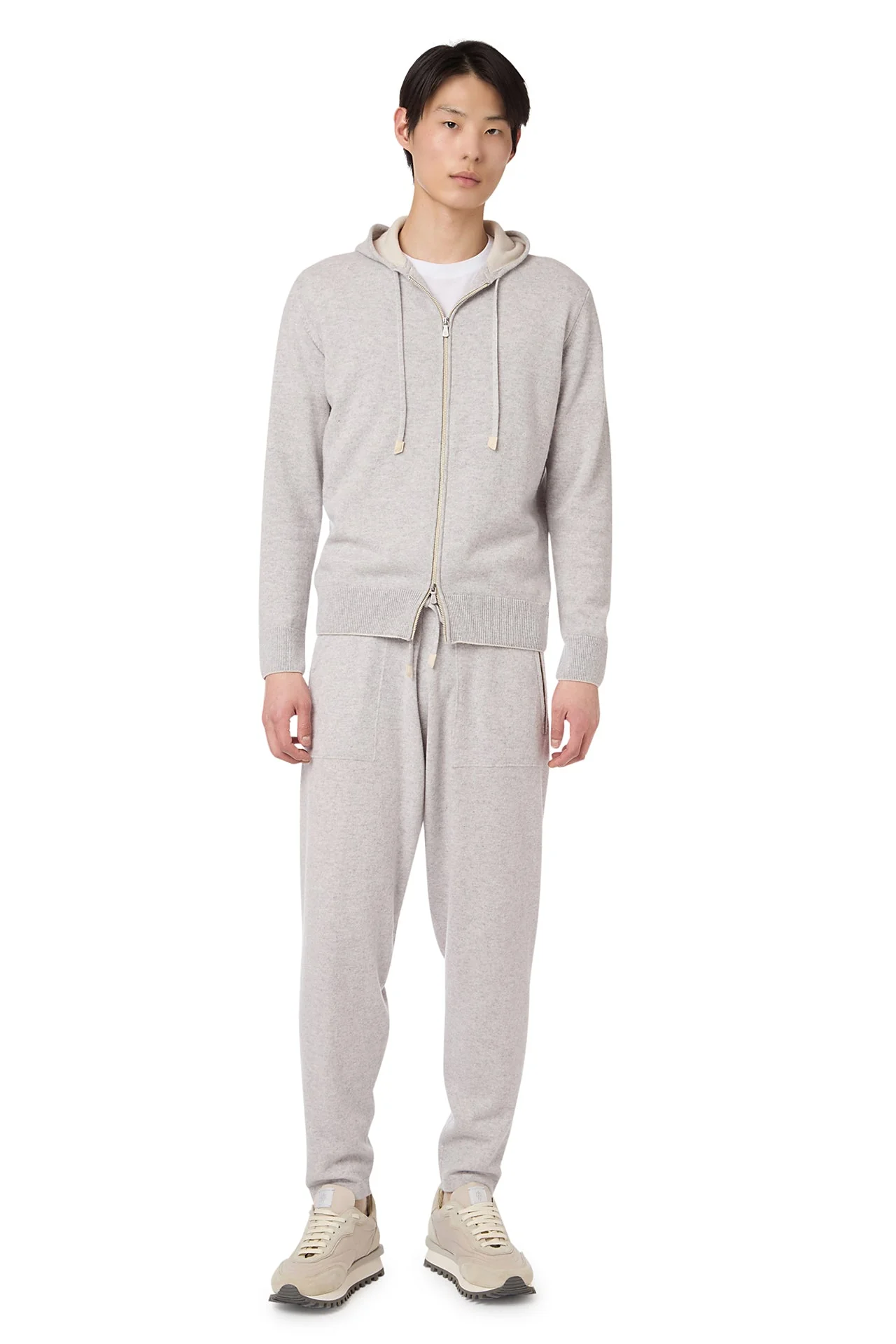 FULL ZIP HOODED SWEATER - Image 5