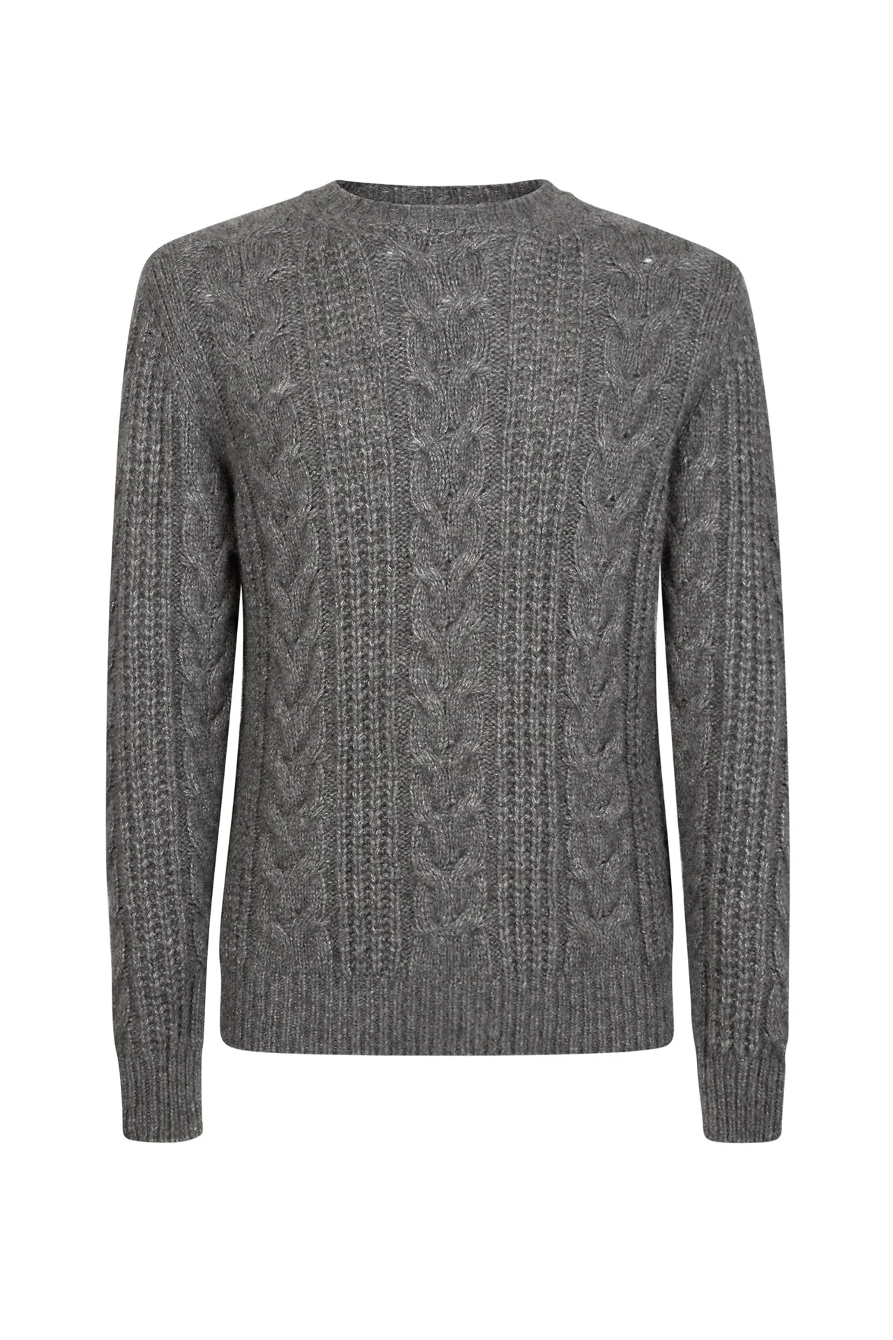 CREW NECK BRAID SWEATER - Image 5