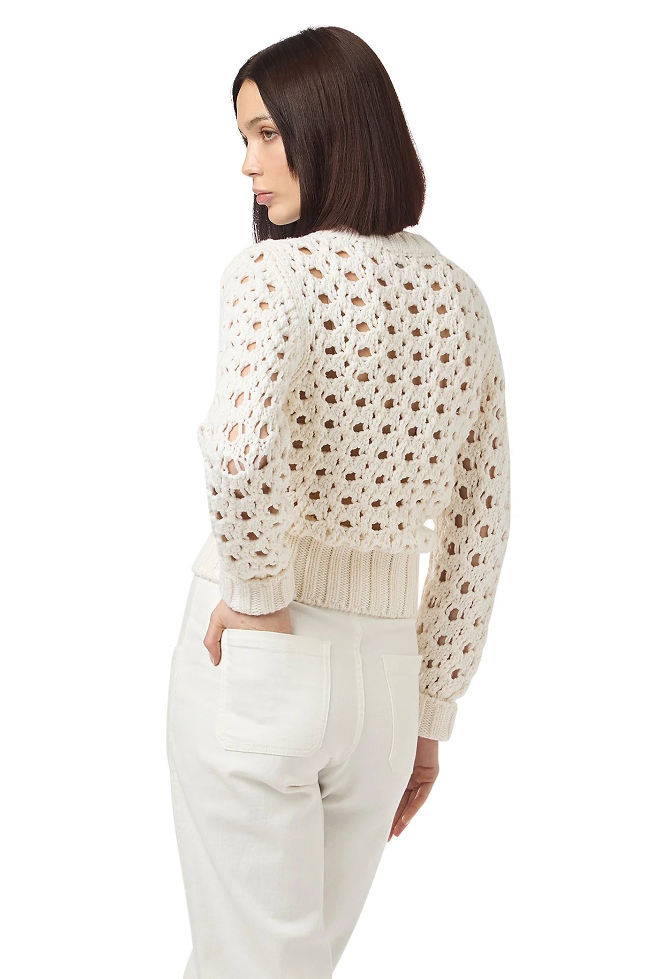 SLIM CREW NECK SWEATER - Image 4