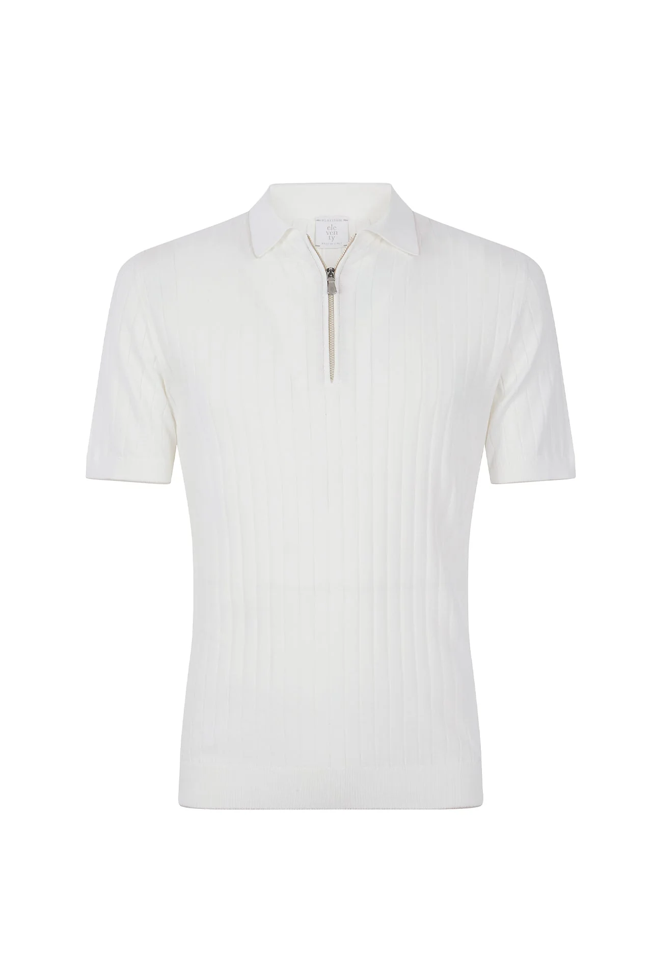 Men's Sea Island Cotton Half-Zip Sweater 18-Gauge | Eleventy