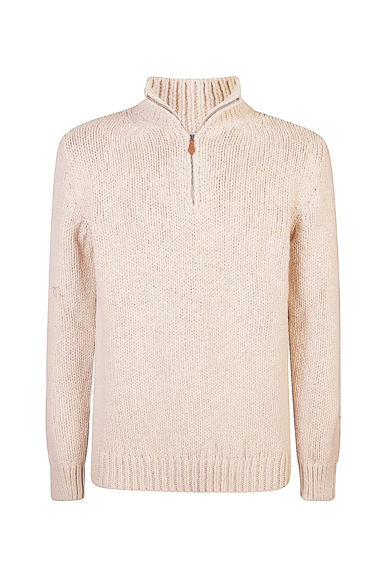 HALF ZIP SWEATER