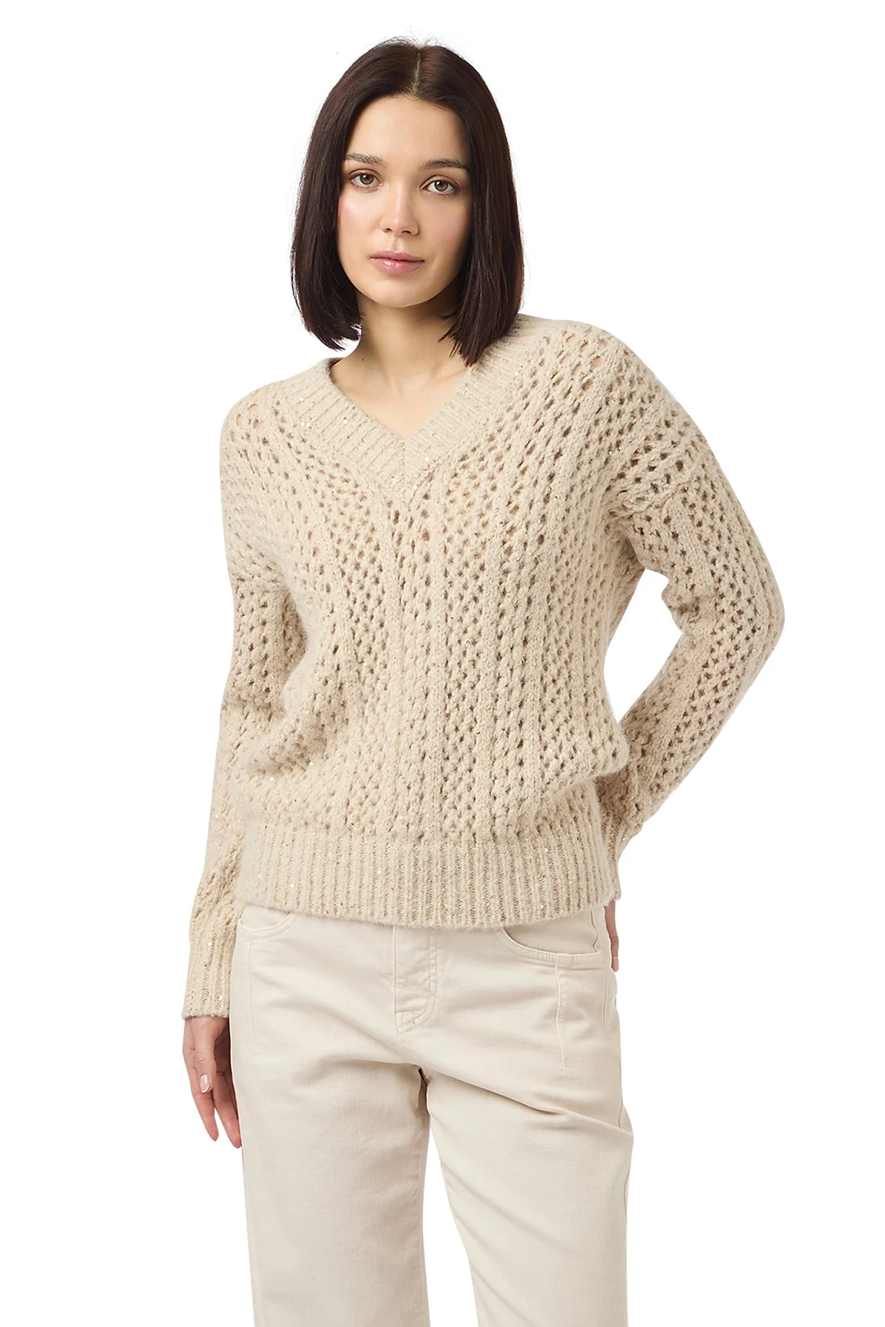 V-NECK SWEATER