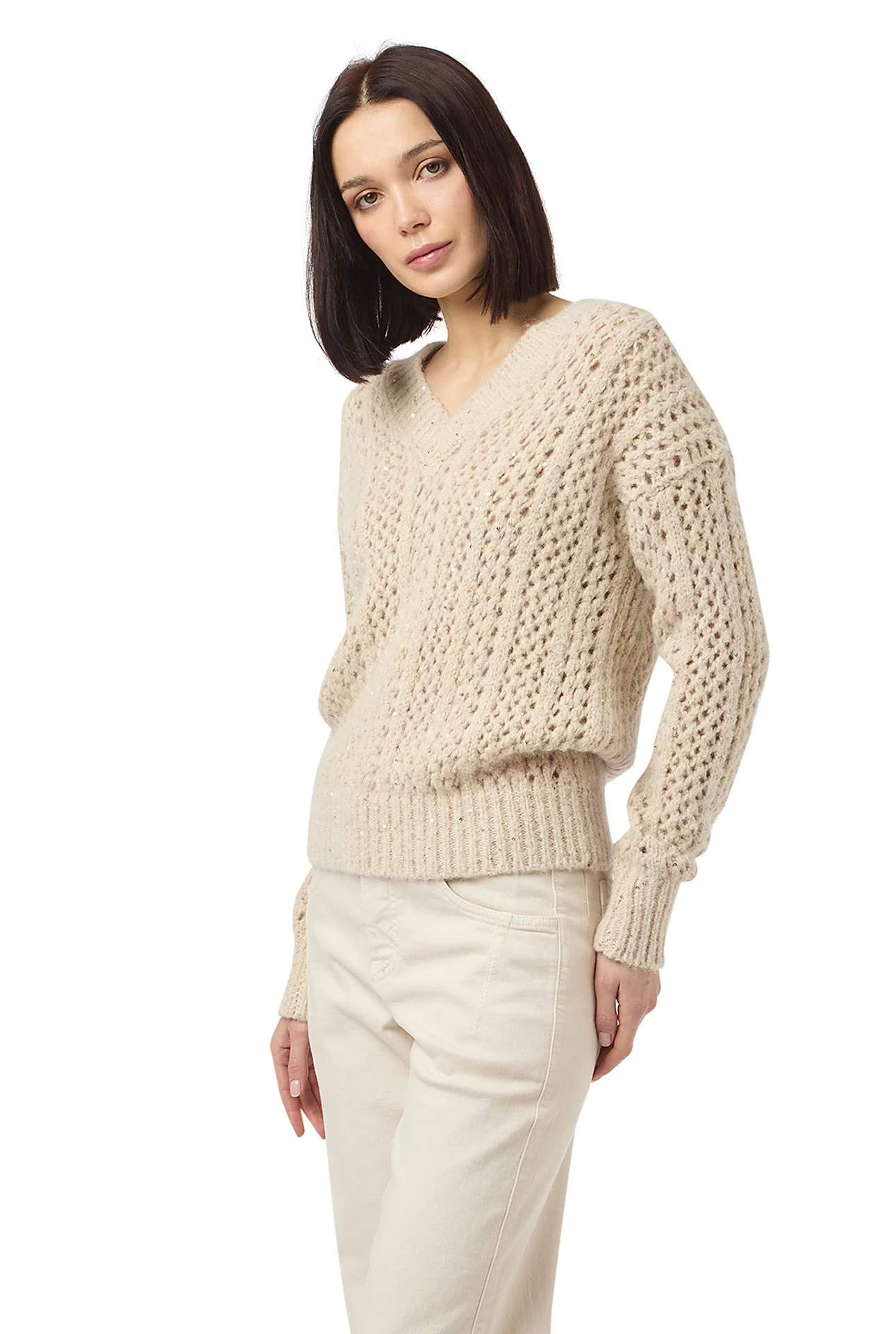 V-NECK SWEATER - Image 2