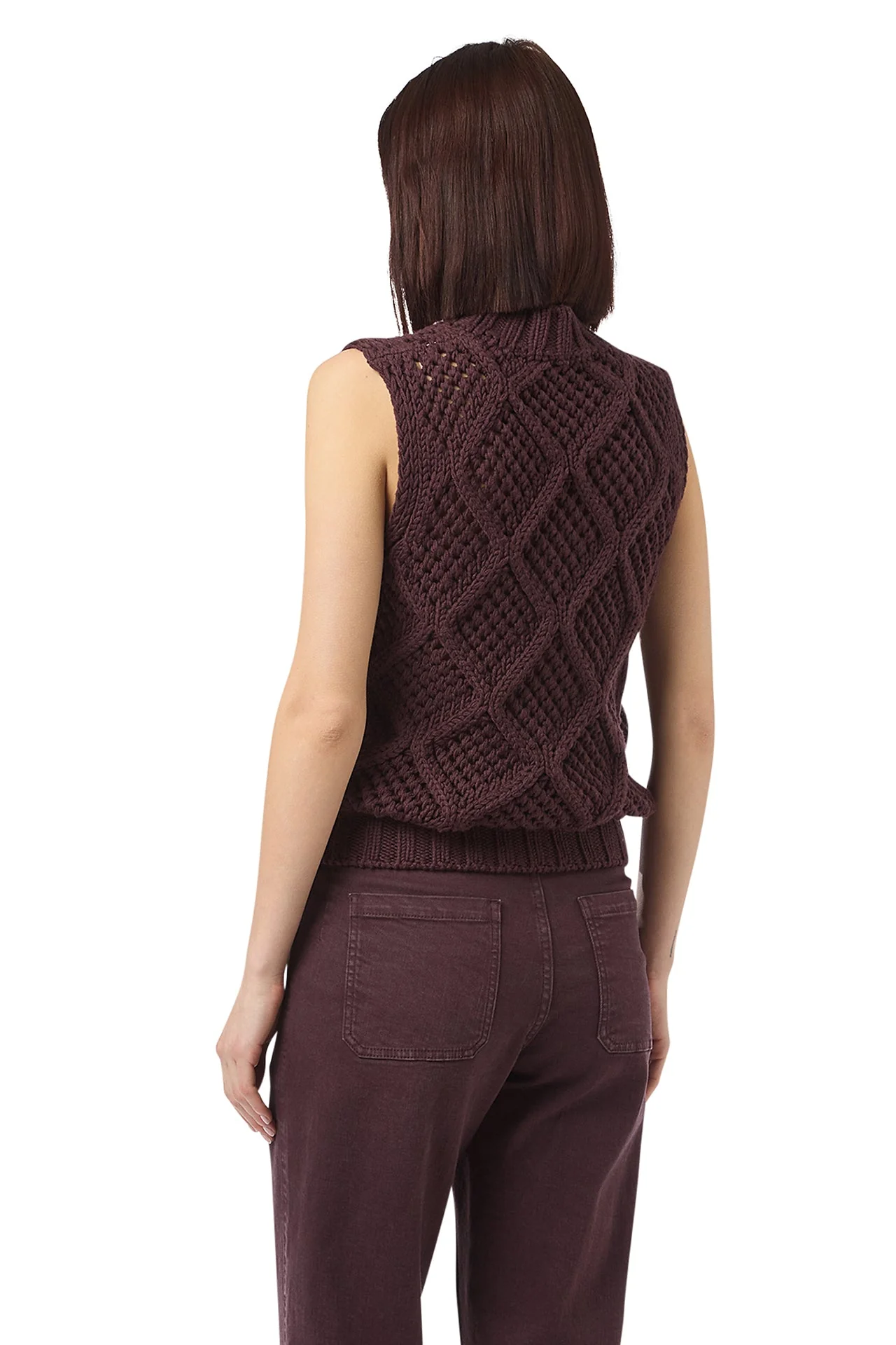 SLEEVELESS SWEATER - Image 4