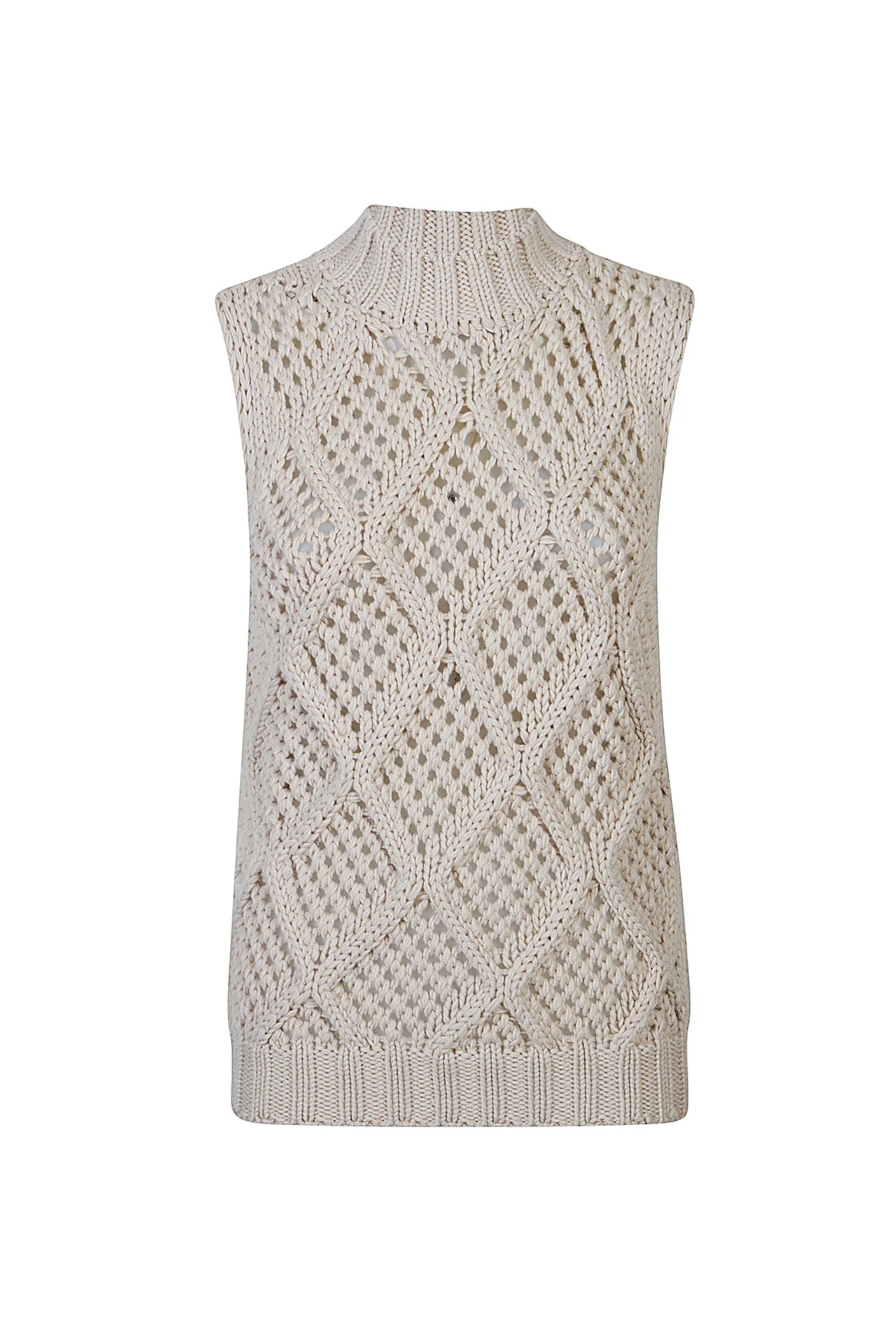 SLEEVELESS SWEATER - Image 5