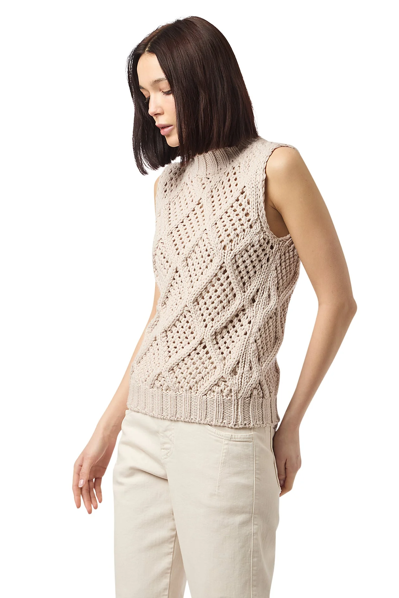 SLEEVELESS SWEATER - Image 7