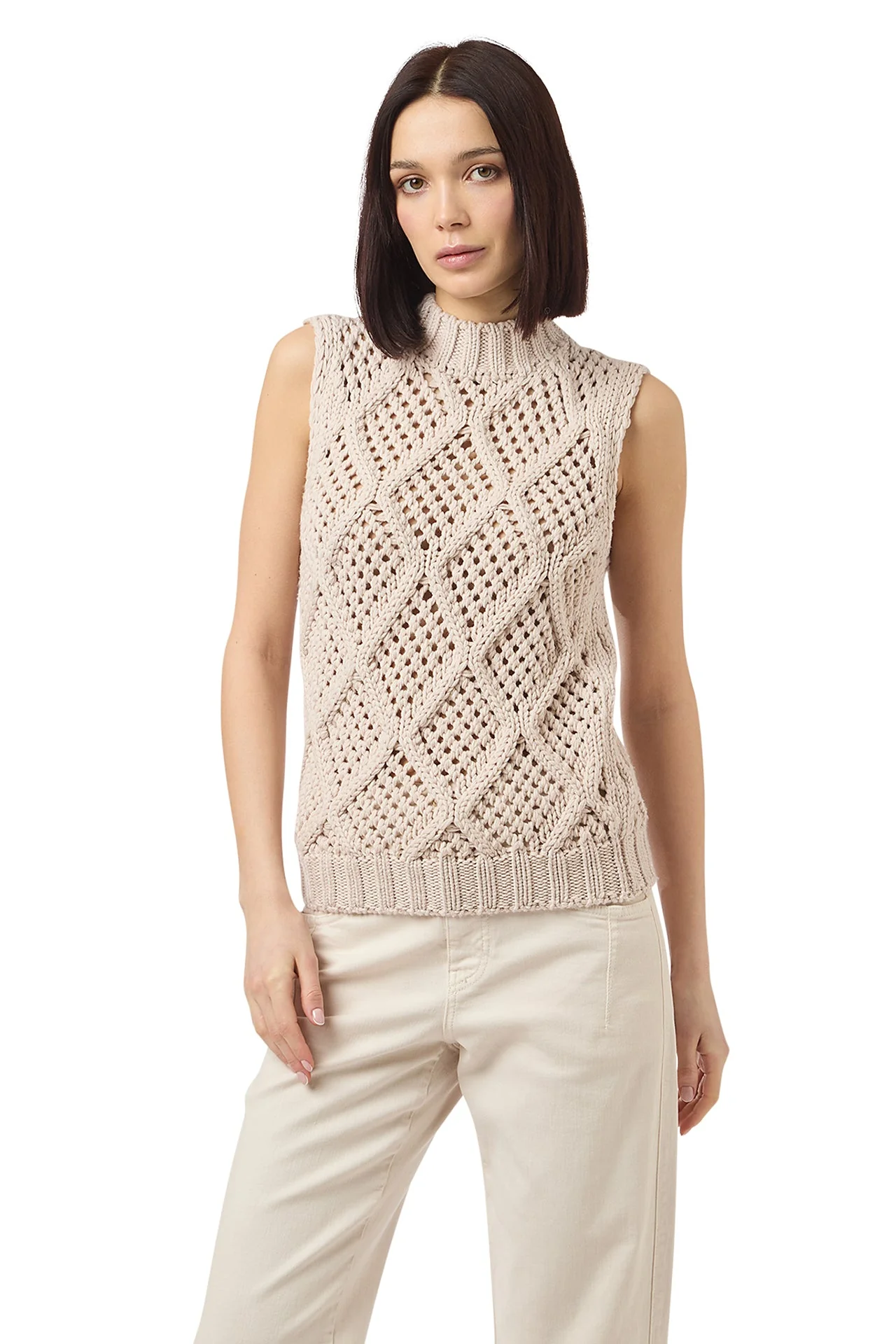 SLEEVELESS SWEATER - Image 8