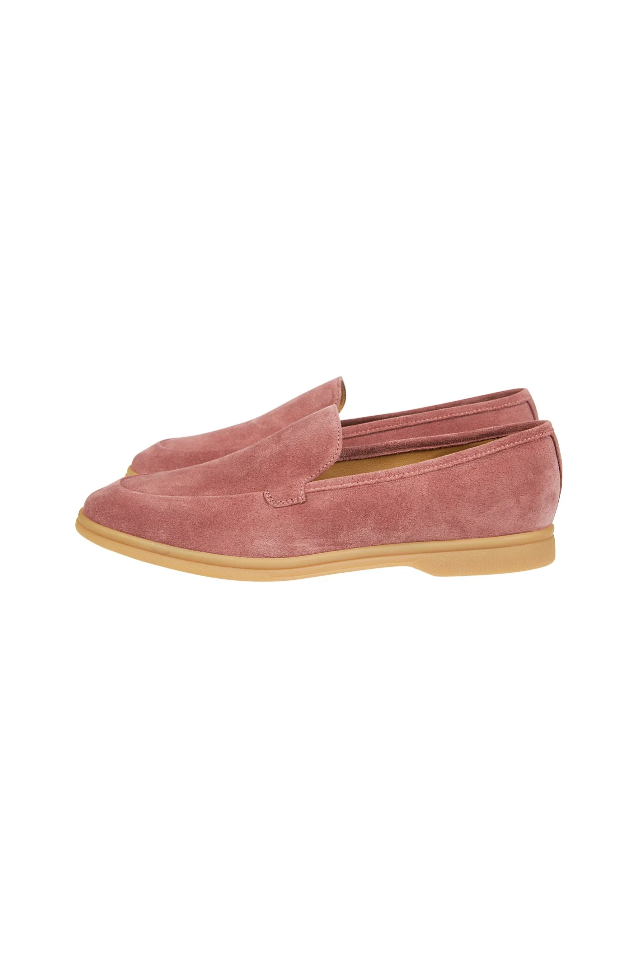 Women's Suede Leather Moccasins in Soft Calfskin | Eleventy - Image 6