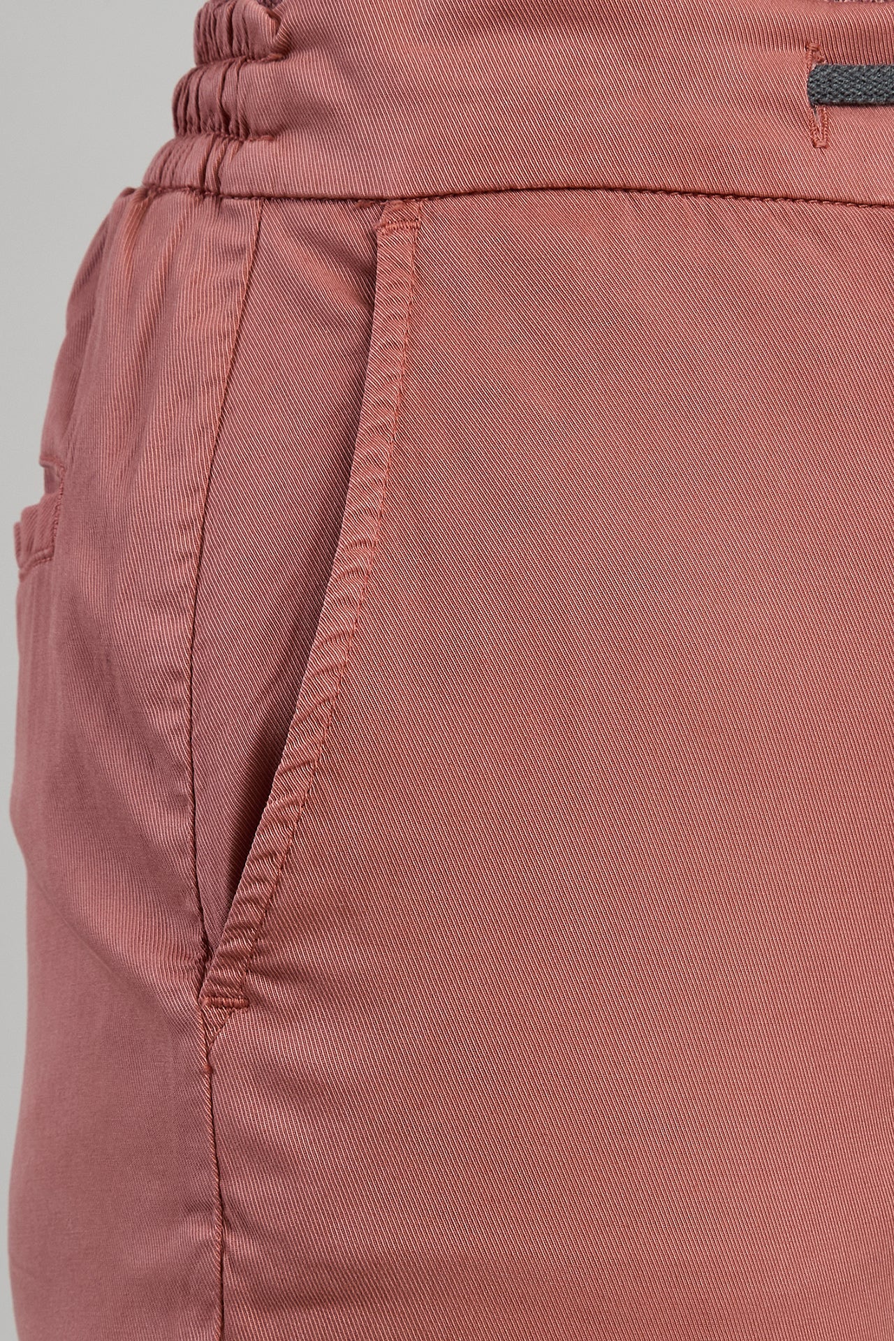 Women's Cotton and Lyocell Drawstring Trousers | Eleventy - Image 4