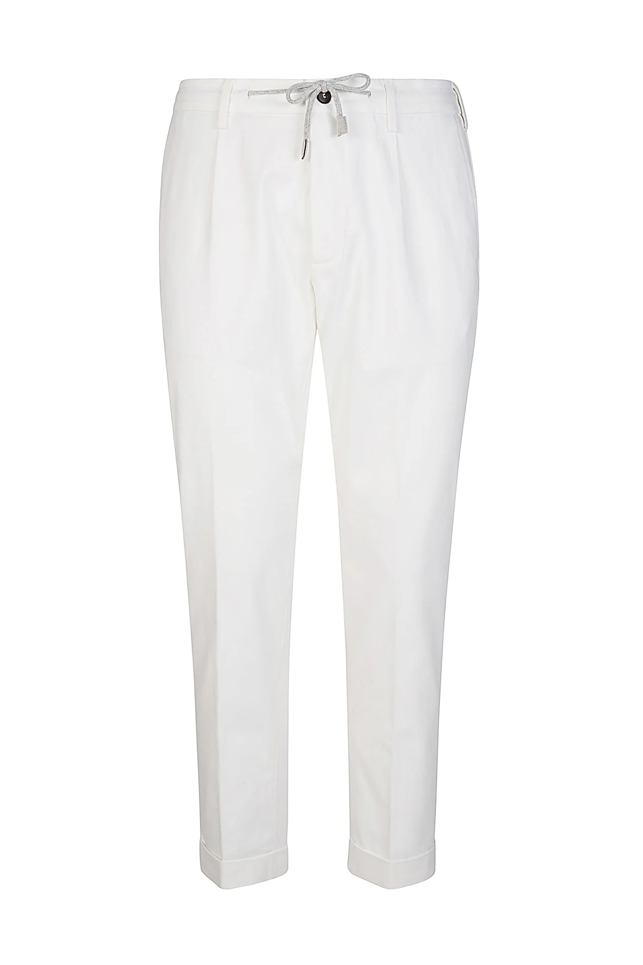CASHMERE COTTON TROUSERS