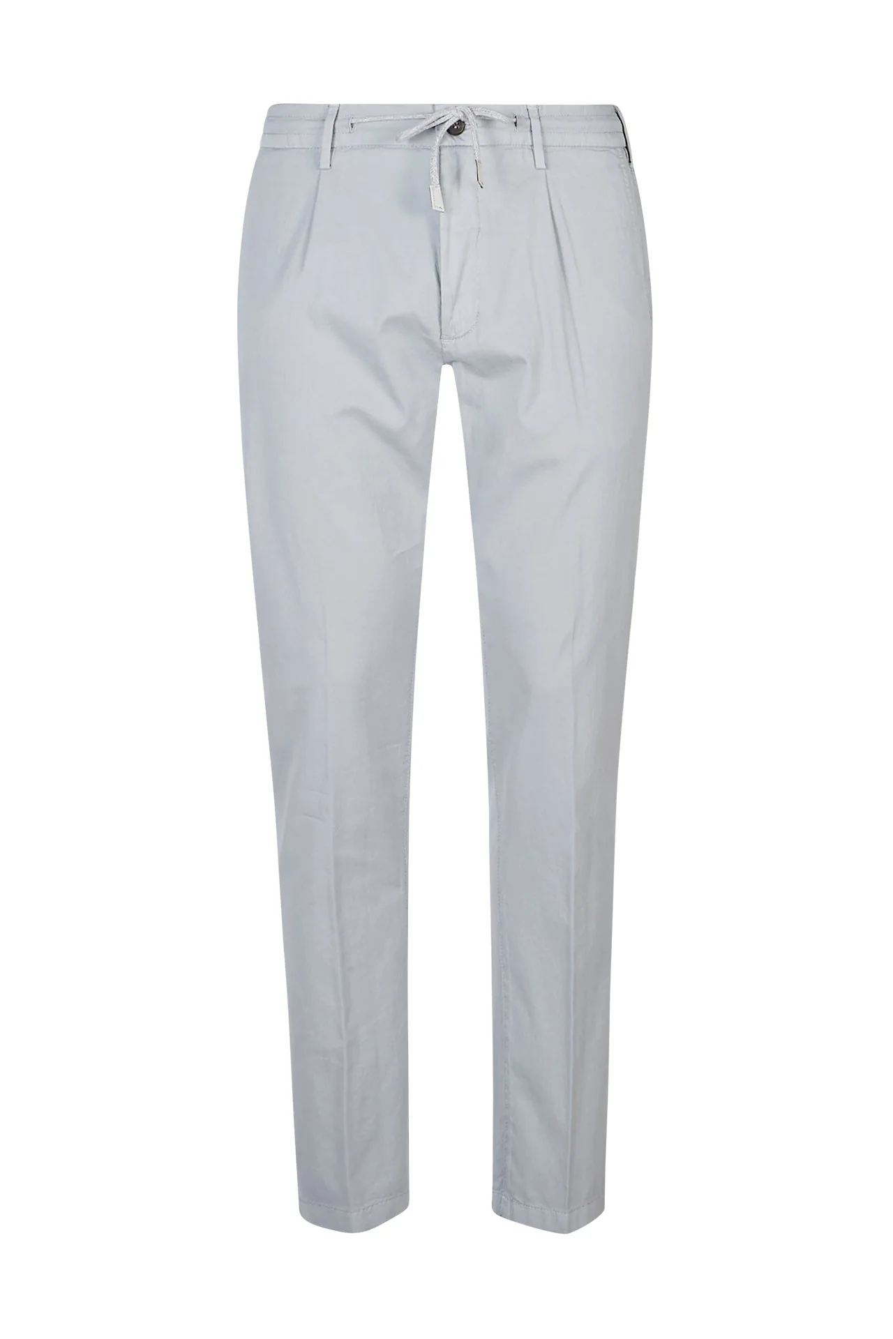 Men's Cotton and Silk Jogger Trousers | Eleventy - Image 5