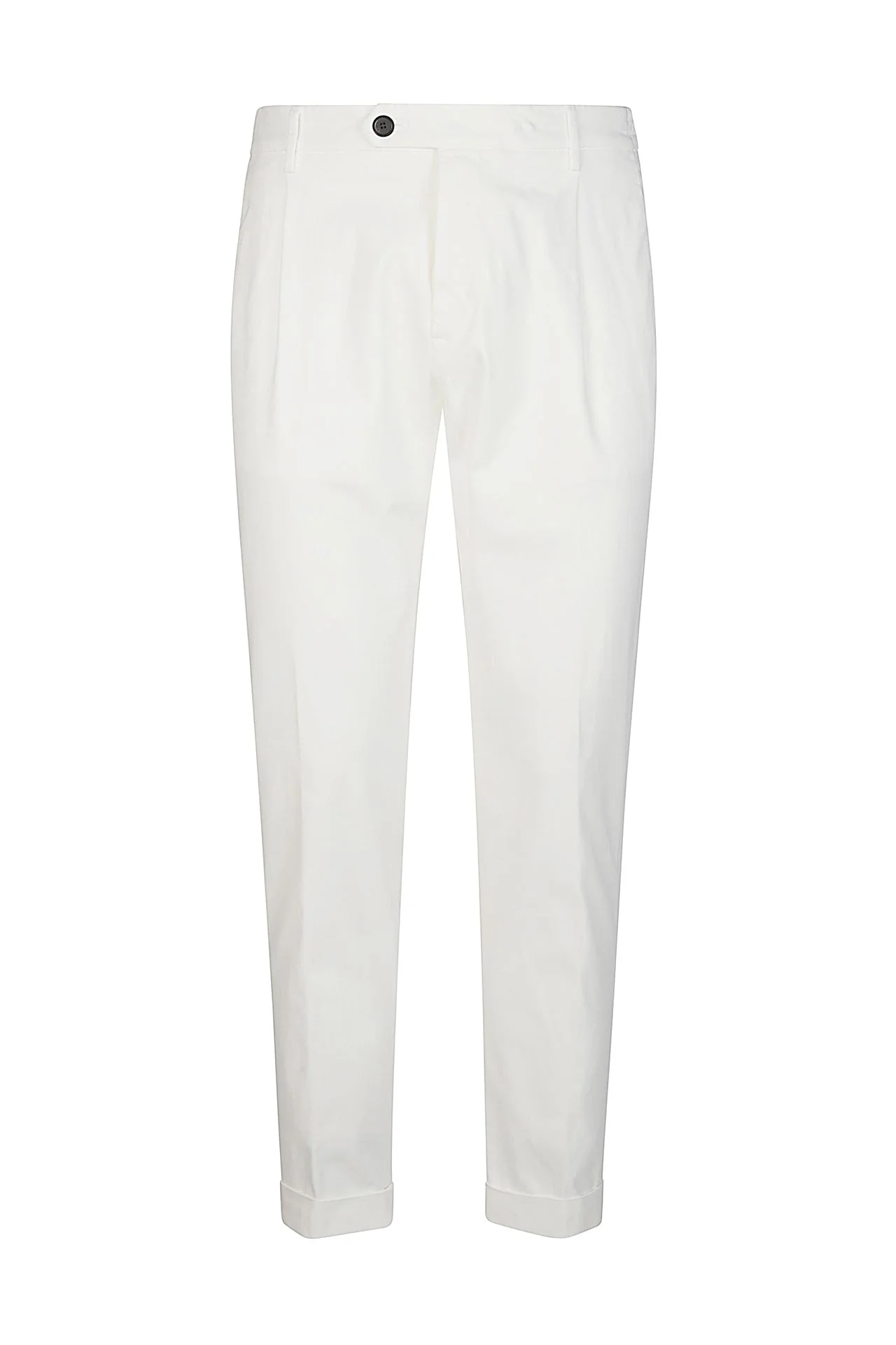 ELASTICATED PENCED TROUSERS
