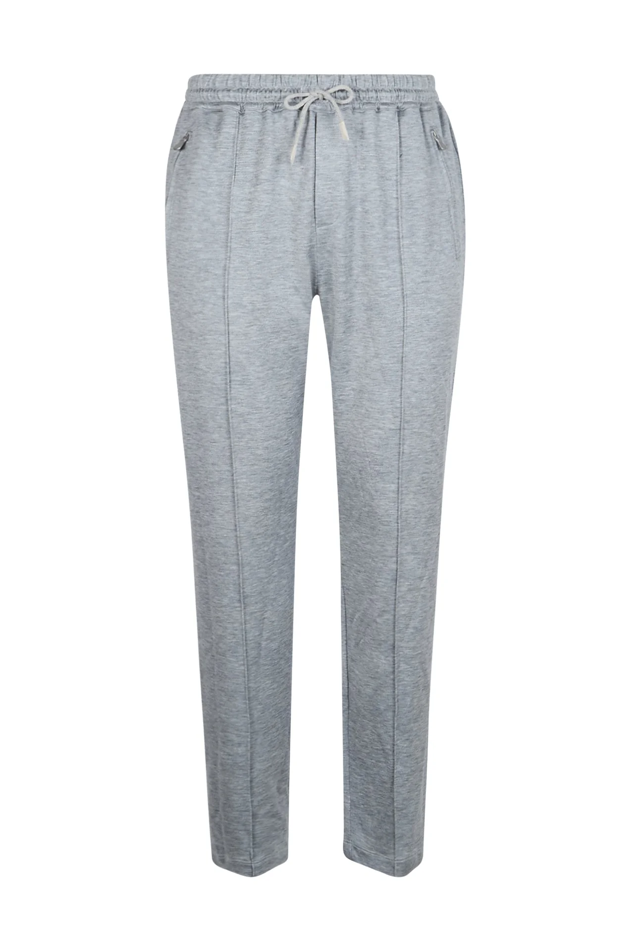 Men's Silk and Cotton Jogger Trousers with Drawstring | Eleventy
