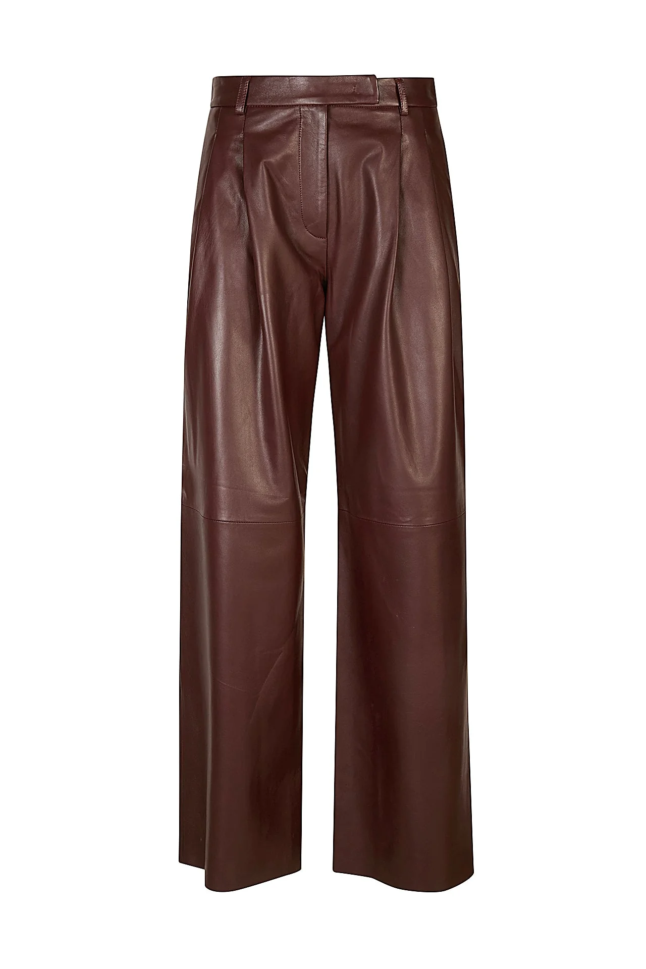 LEATHER TROUSERS WITH PENCES - Image 5