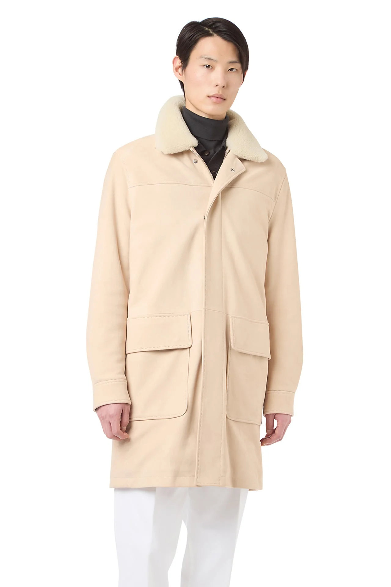 SHEARLING COLLAR PARKA - Image 2