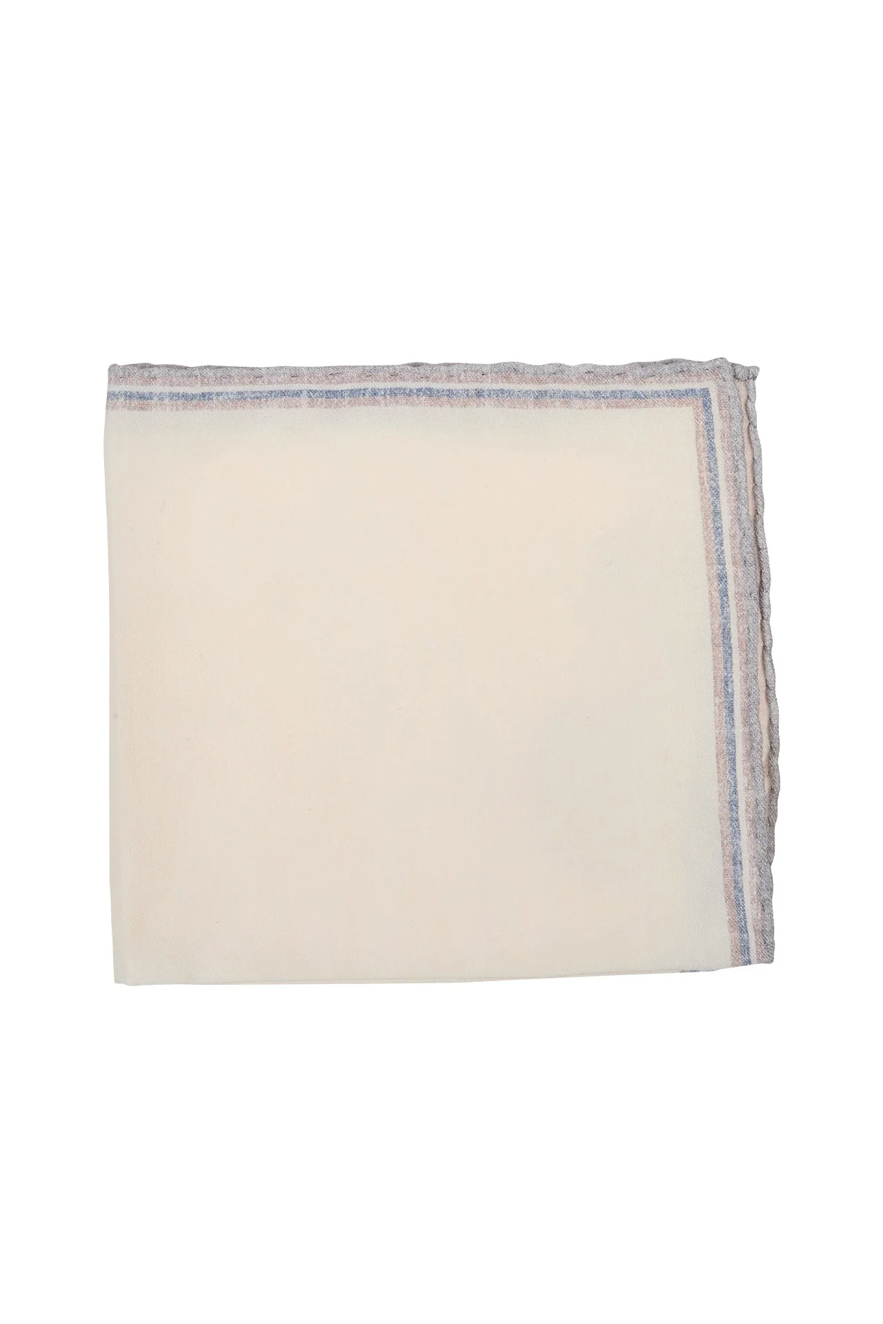 Men's Wool and Cotton Pocket Square with Micro Pattern | Eleventy