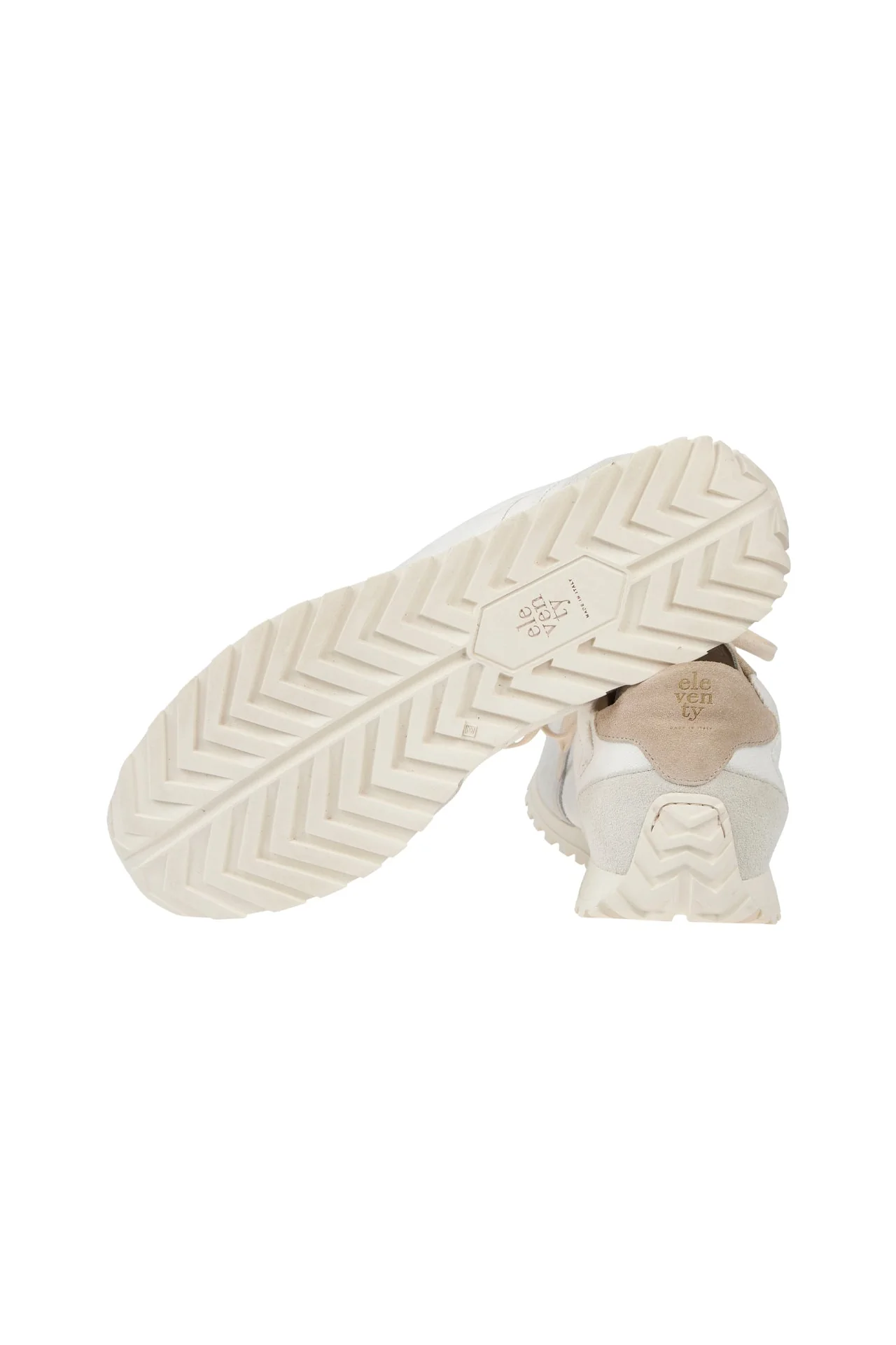 Men's Canvas and Suede Calfskin Sneakers | Eleventy - Image 3
