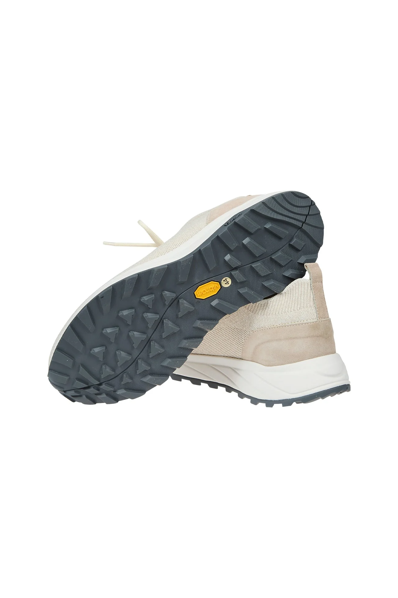 Men's Knit and Suede Running Sneakers - Lightweight Sole | Eleventy - Image 3