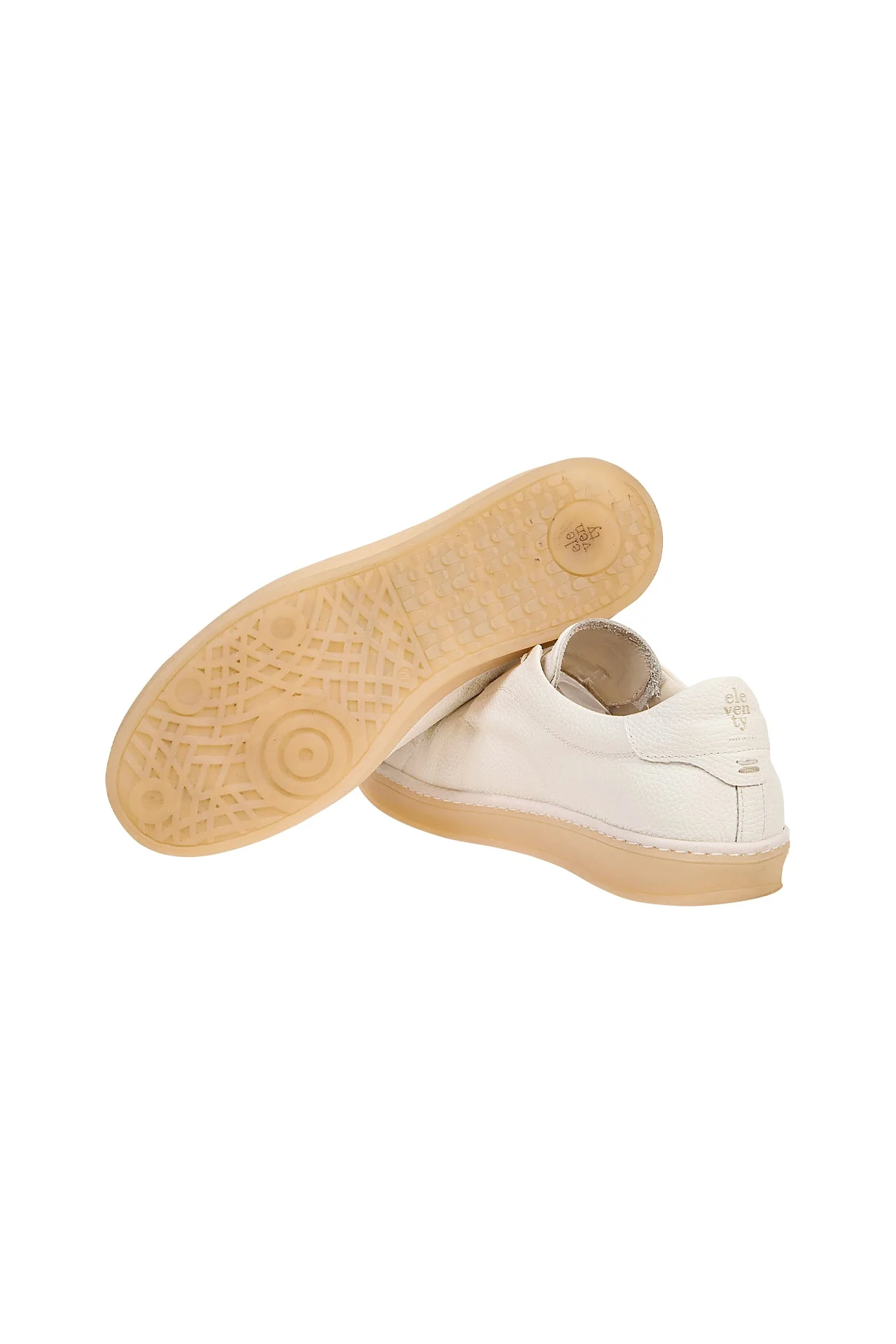 Men's Deer-Print Calfskin Sneakers with Hidden Laces | Eleventy - Image 3
