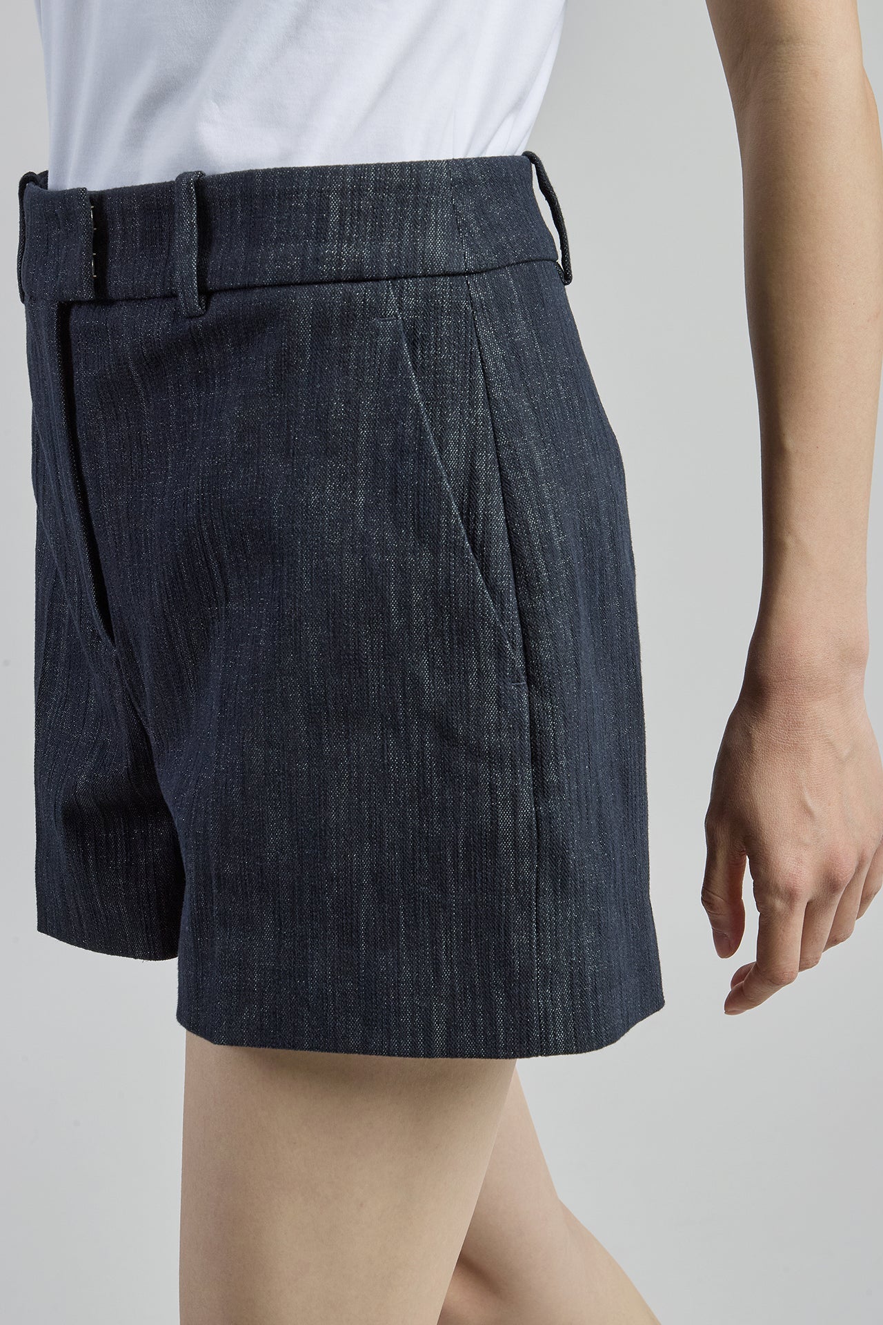 Women's Cotton and Viscose Shorts with Lurex | Eleventy - Image 4