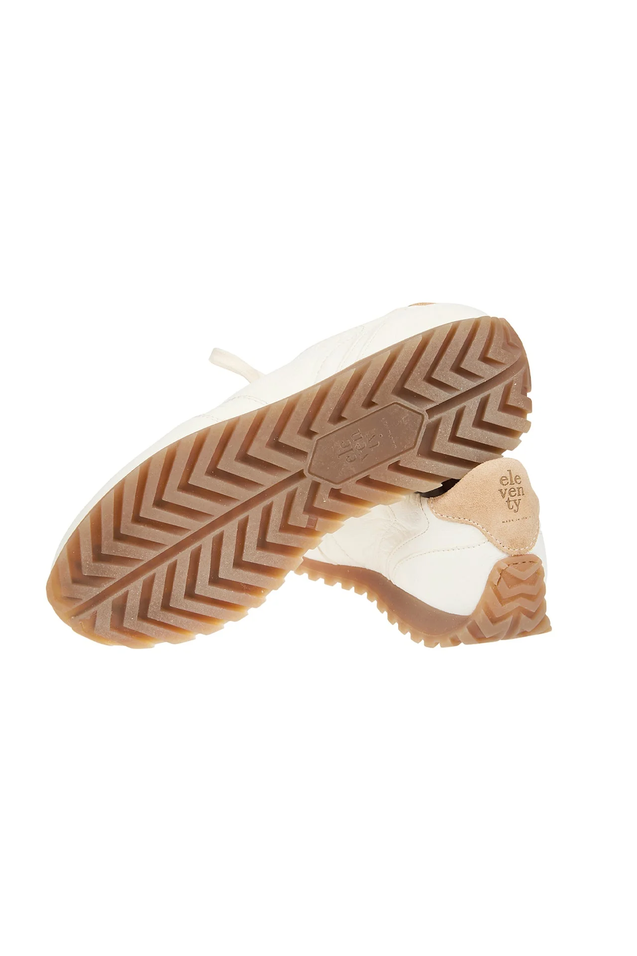 Women's deerskin and suede low-top sneakers | Eleventy - Image 3