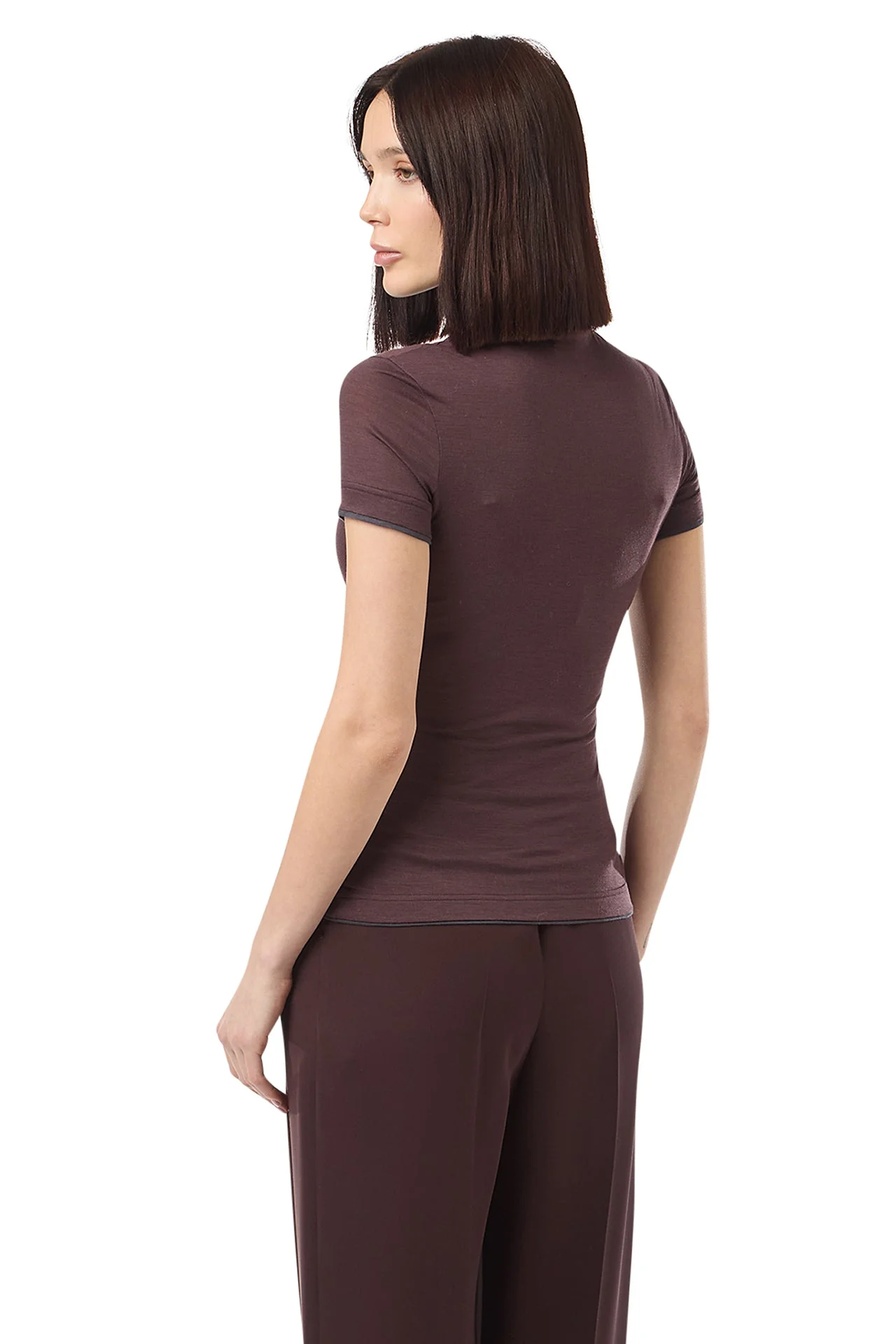 SHORT-SLEEVED TURTLENECK T-SHIRT - Image 4