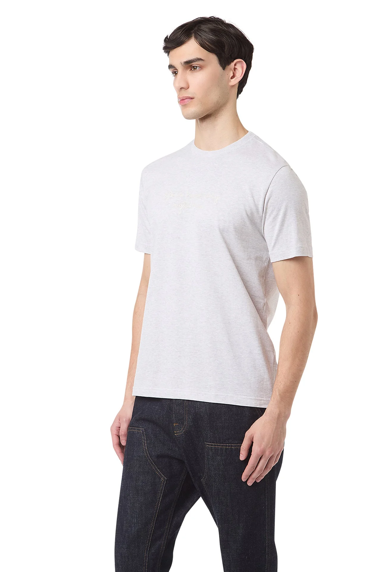 CREW NECK T-SHIRT WITH EMBROIDERY - Image 7