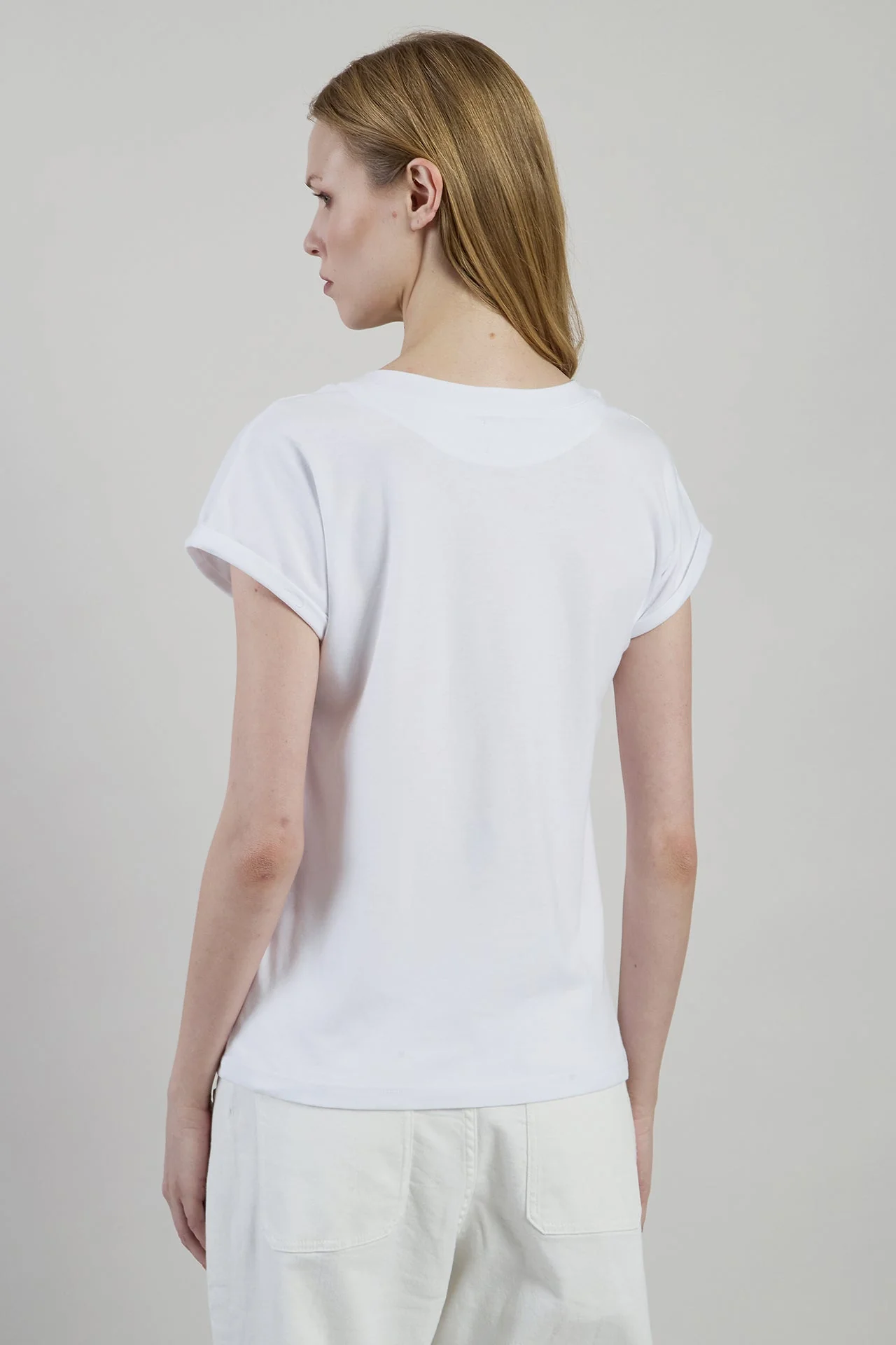 CREW NECK T-SHIRT COTTON JERSEY - Image 3